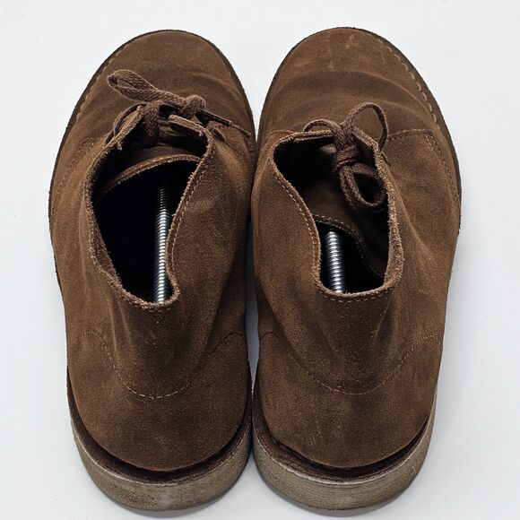 J. Crew Men's CALVERT Brown Suede Chukka Boots 14675 US Size 13 Made in Italy - Picture 4 of 11